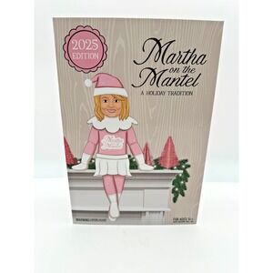 NEW 2025 Martha on the Mantle Holiday Tradition Martha Stewart Holiday Doll BOX